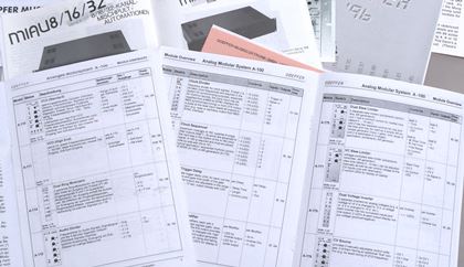 Doepfer-Large amount early Doepfer promos